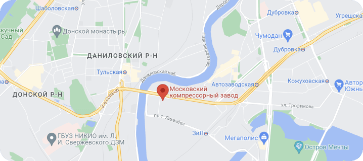карта завода компресс металл